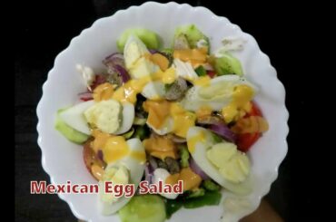 Mexican Egg salad  | Healthy Salad Recipe ~ Priyanka