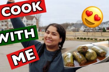 HEALTHY and EASY STUFFED ZUCCHINI RECIPE | Vlogmas Day 2