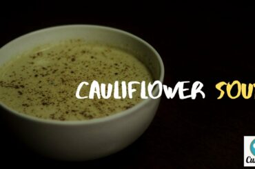 CAULIFLOWER SOUP | HEALTHY RECIPE | VEGETABLE SOUP