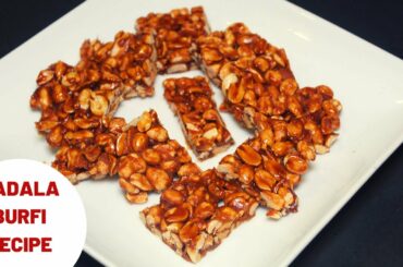 Kadalai Burfi recipe in Tamil/Kadala Mittai/ Peanuts Burfi Recipe/Healthy Snacks/ Peanut Chikki/