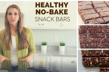 Healthy No Bake Snack Bar Recipe