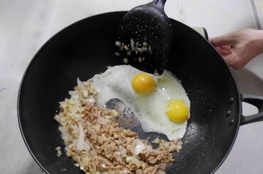 LeeZ Cooking TV - Tuna W/ Eggs For Weight Loss - Dinner Ideas