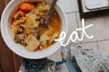 Healthy College Meal Idea: Vlogmas day 03