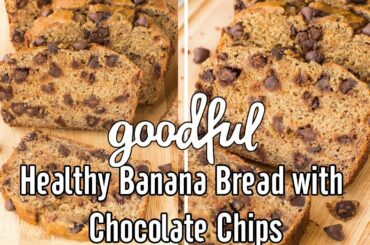 Healthy Banana Bread with Chocolate Chips - Goodfull