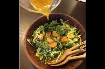 ORANGE AND SWEET POTATO SALAD