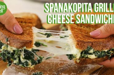 How to Make Spanakopita Grilled Cheese Sandwiches| EatingWell