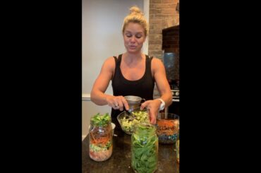 Taco Salad Mason Jar