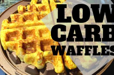 LOW CARB ALMOND CARROT WAFFLES (PANCAKE) RECIPE  | HEALTHY BREAKFAST OPTION