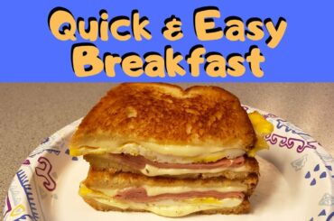 Quick & Easy Breakfast Sandwich