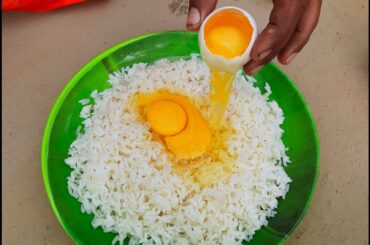 EGG FRIED RICE || Healthy & Tasty Bengali Style Egg Fried Rice Recipe