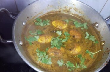 Palk  --Egg  Curry.  Very tasty  delicious and healthy recipe