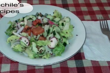 How to make easy diet salad / HEALTHY RECIPES
