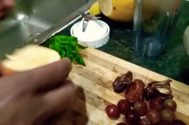 mix fruit juice recipe smoothie breakfast recipes healthy shakes banana apple watermelon 2020