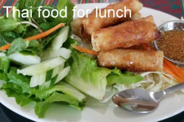 Thai Food For Lunch Today | Delicious Food | Come Let's Eat |
