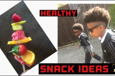HEALTHY SNACK IDEAS| FRUIT KEBABS| JASMINE NATURAL