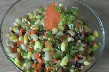 Healthy Beans Salad Recipe - Diet Salad for weight loss