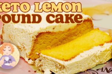 Keto Lemon Pound Cake Recipe - Low Carb Gluten Free Sugar Free