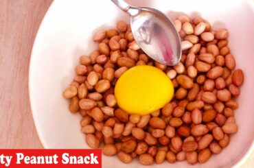 1 cup of peanuts and 1 egg, Peanut snacks, Sweet Recipe, Crunchy Peanut, Caramel Peanuts, Appetiser