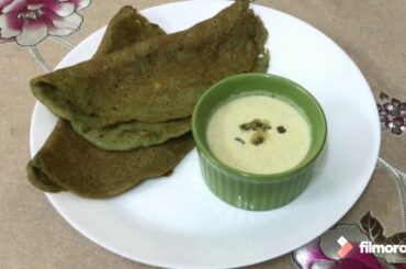 Andhra Special Pesarattu (Low Calorie Food)