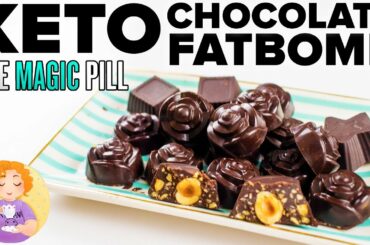 4 ingredients Keto Chocolate Fat Bomb Recipe - The Magic Pill Recipes