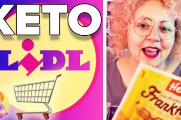 LIDL Keto Food Haul Grocery shopping + Healthy Low Carb Meal Prep ideas UK