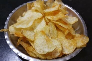 Potato Chips Recipe in Tamil / How to make Potato Chips / Potato Snacks Recipes / Homemade Snacks
