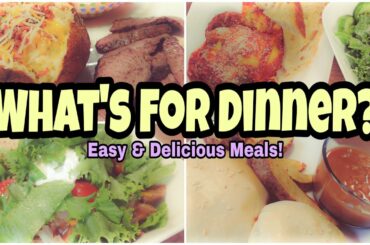 What's For Dinner? | Real Life Meal Ideas | Budget Friendly Dinner Ideas