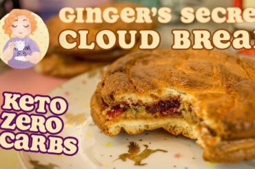 3 ingredients Cloud Bread Recipe - Keto Oopsie bread recipe + Ginger's secret ingredient!