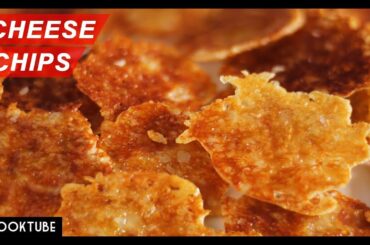 Thin & Crispy Cheese Chips Recipe | Have You Ever Tried Making Chips With Mozzarella Cheese?