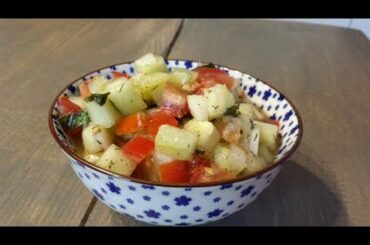 Salad Persian- Salad Shirazi  سالاد شیرازی