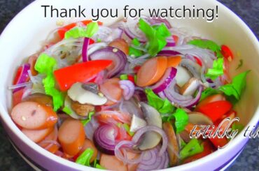 Brown Mushroom Salad Recipe