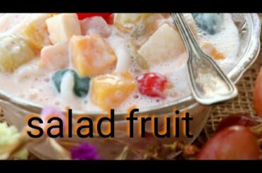 اسهل طريقة لتحضير salad fruit