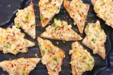 Bread mayo bites | Homemade snacks for kids | Quick snack recipes | Birthday Party snack recipes