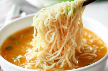 KETO Ramen Recipe |  How To Make Low Carb Ramen Noodle Soup For The Keto Diet