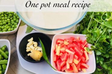 Coriander rice recipe || quick one pot meal indian recipe|| Indian lunch ideas