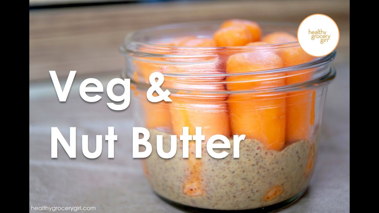 Fall Recipes: Carrots & Almond Butter | Quick Healthy Snack Idea | Healthy Grocery Girl Fall Recipes: Carrots & Almond Butter | Quick Healthy Snack Idea | Healthy Grocery Girl