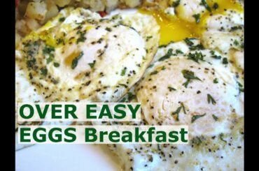 How To Make Over Easy Eggs Recipe - Egg Dishes Recipes - Easy Breakfast Ideas Jazevox HomeyCircle