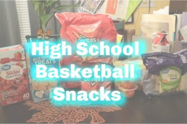 Vlogmas Day 2| High School Basketball Team Snack Ideas!