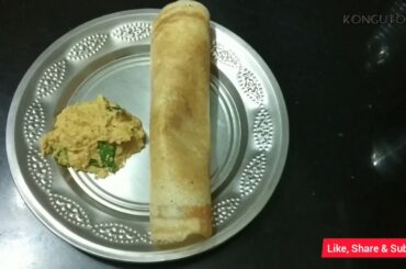 Samai Dosai / Millet Dosa Recipe / Healthy, Easy Breakfast, Dinner Recipes / Tiffin Items in Tamil