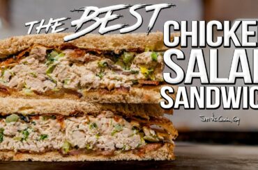 The Best Chicken Salad Sandwich I've EVER Made | SAM THE COOKING GUY 4K