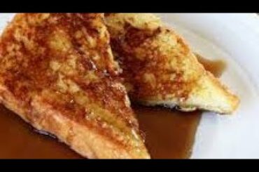 French toast recipe/ oil free simple and healthy nasta/