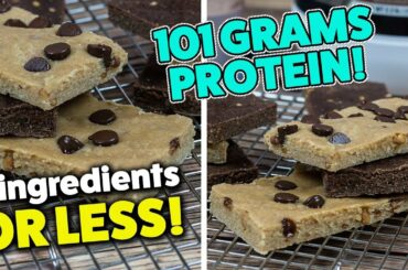 How To Make Quick Baked PROTEIN Bars