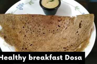 மாப்பிளை சம்பா பச்சைப்பயறு தோசை/Mappillai samba & Green gram dosa