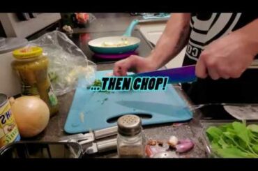 LEG DAY AND COOKING HEALTHY BREAKFAST HASH