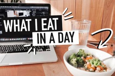 WHAT I EAT IN A DAY | easy + healthy meal inspo