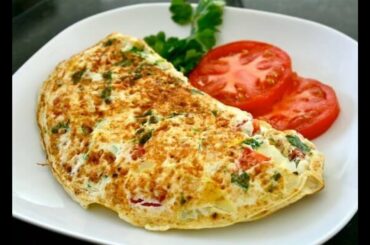 Oats Egg Omelette Recipe - How To Make Oats Omelette - Healthy Bachelor Recipes For Breakfast