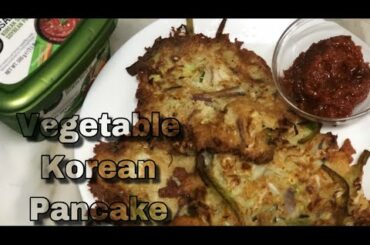 Vegetable Korean Pancake || Easy Recipe || Ulam Idea || Healthy recipe