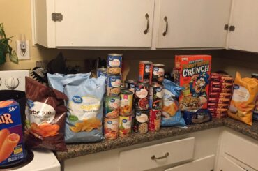 Monkey junk food haul/snacks/quick meals