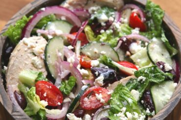 Healthy Mediterranean Salad