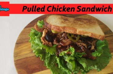 Pulled Chicken Sandwich Recipe by Cookingo